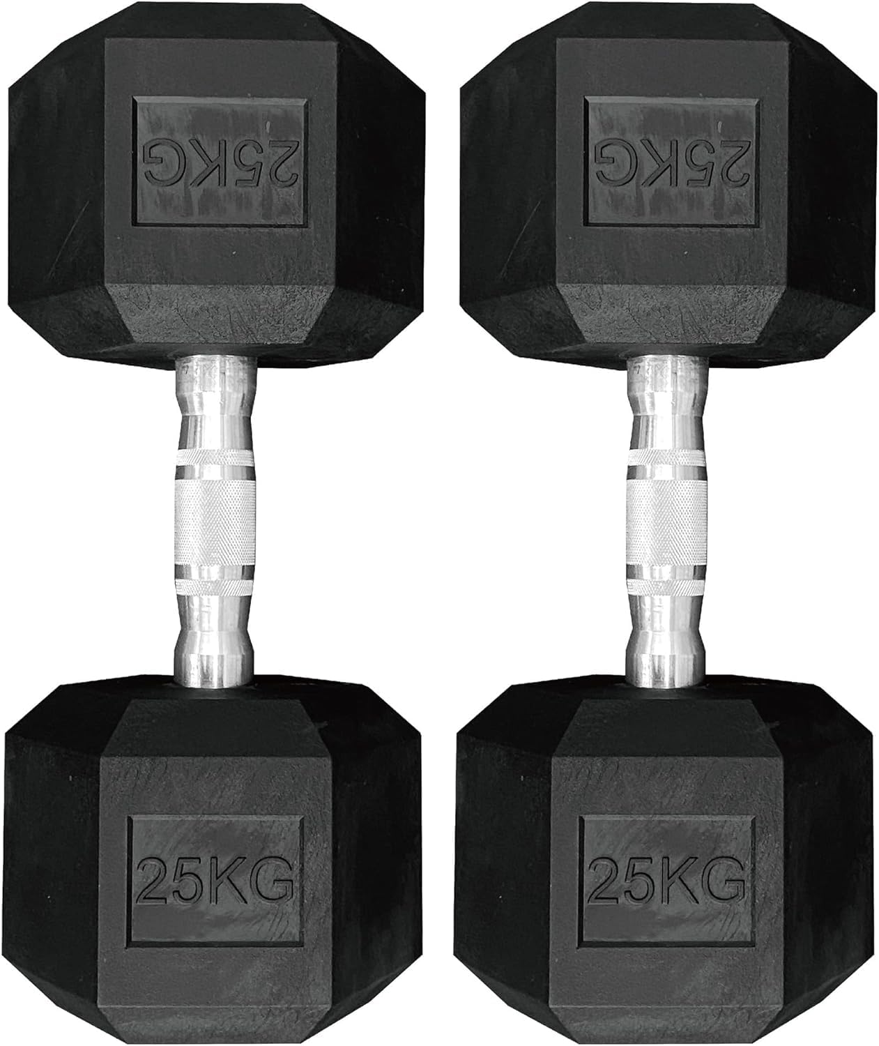 ラバーヘックスダンベル 12.5kg ~20kg 4セット 計130kg ラバーヘックス