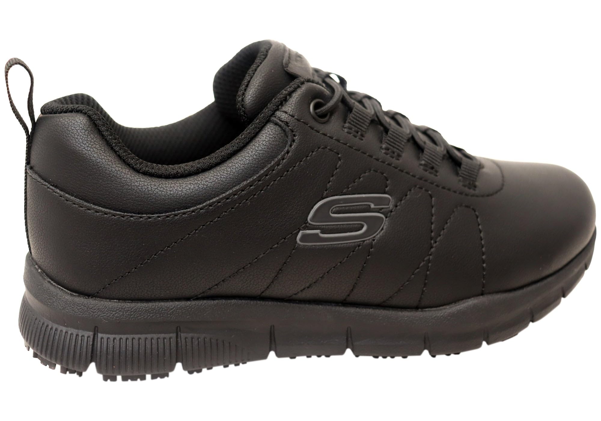 Skechers Damskie buty robocze Nampa - Beja Work Sneaker, Czarny, 39 EU