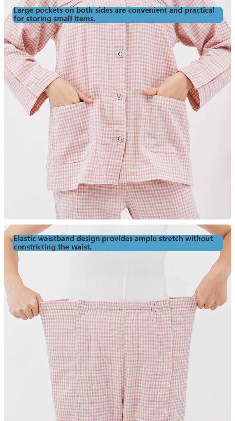 Patientenpflege Kleidung Waschbarer, Reißverschluss Patientenhose, Patientenhose Kleidung, Leicht Zu Tragen Reha Hose Für Ältere Menschen, Behinderte, Bettlägerige Patienten Men's-Velcro,2XL