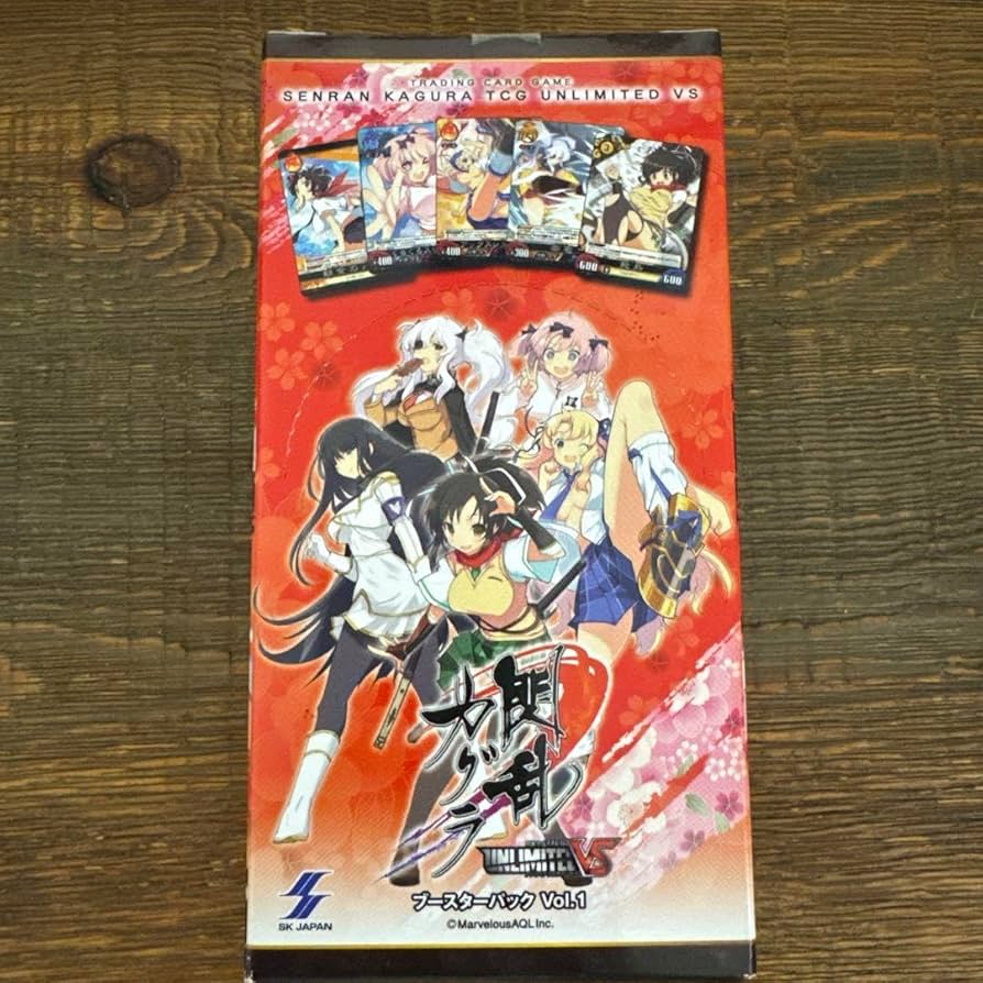 Amazon.co.jp: 15パック閃乱カグラTCG UNLIMITED VS Vol1 : おもちゃ