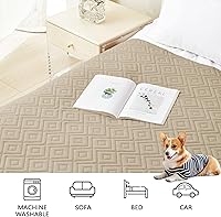 Vista 58 de hyha Manta impermeable para perros, funda suave para cama de perro, mantas para mascotas, funda impermeable para sofá y sillón para perros lavable