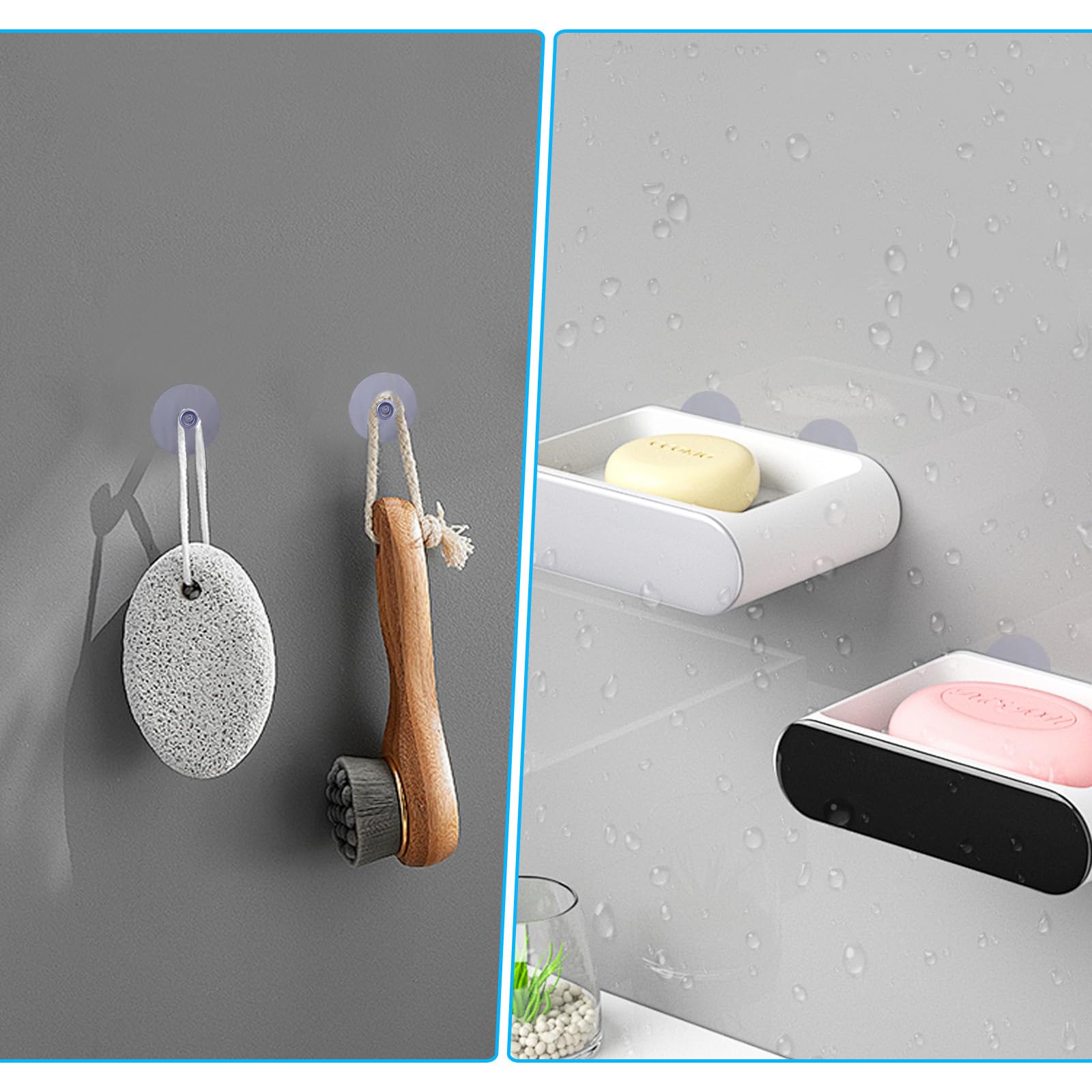 ALLY-MAGIC Saugnapf Mit Gewinde, Saugnäpfe, Ohne Bohren Suction