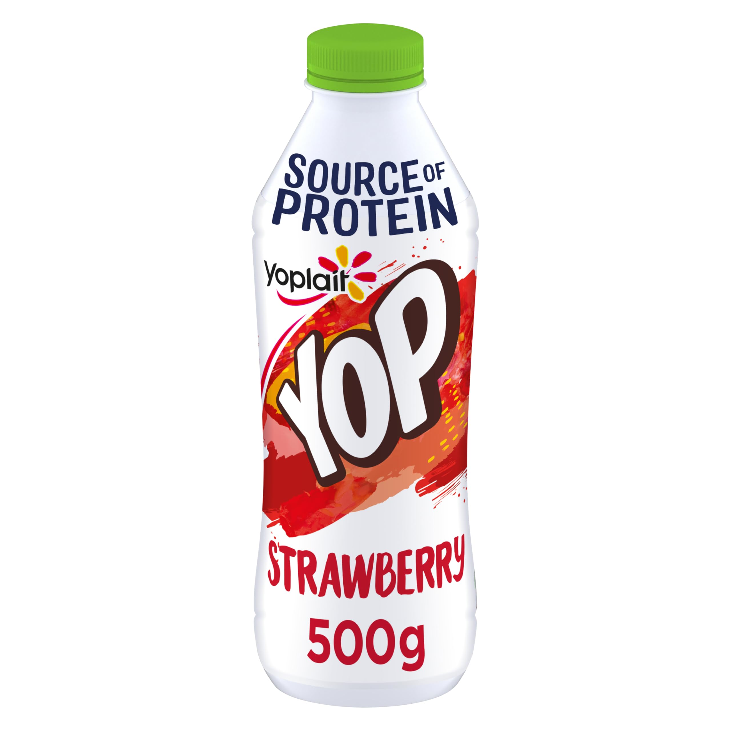 Yoplait Strawberry Flavour Drinking Yogurt, 500 g