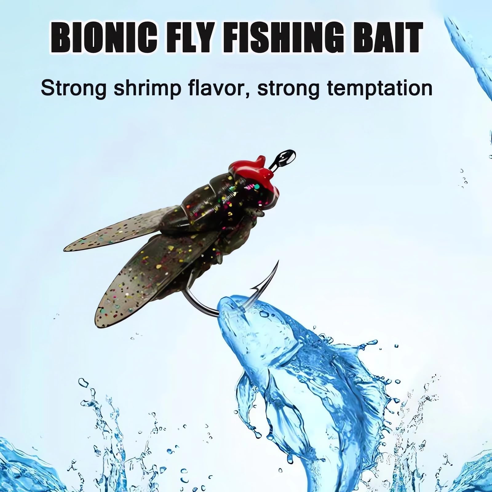 Bionic Fly Fishing Lure Kit - Assorted Trout Flies, Jigs, Swimbaits For Freshwater & Saltwater - View #6