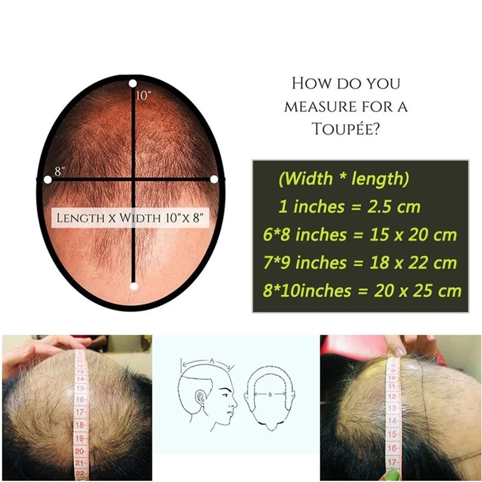 Naturalne ludzkie oddychające męskie włosy styl