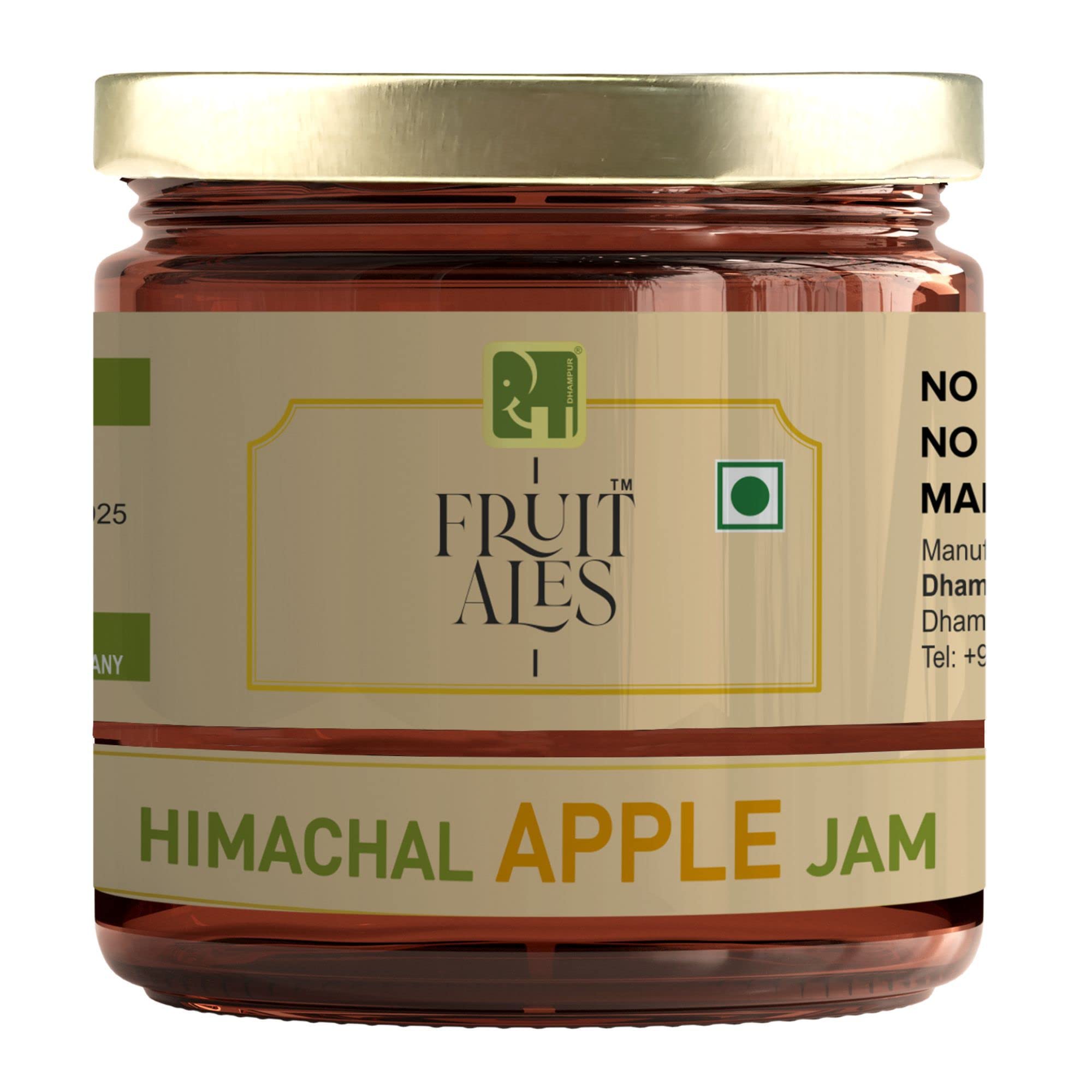 Dhampure Speciality Himachal Apple Fruit Conserve Jam, 400G