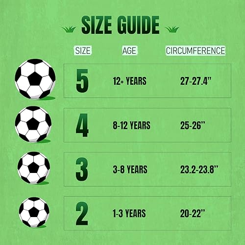 Miniatura 2 de Balón de fútbol para niños, tamaño 3, pelota de fútbol clásica negra y blanca para niños, pelota de entrenamiento deportivo para interiores y