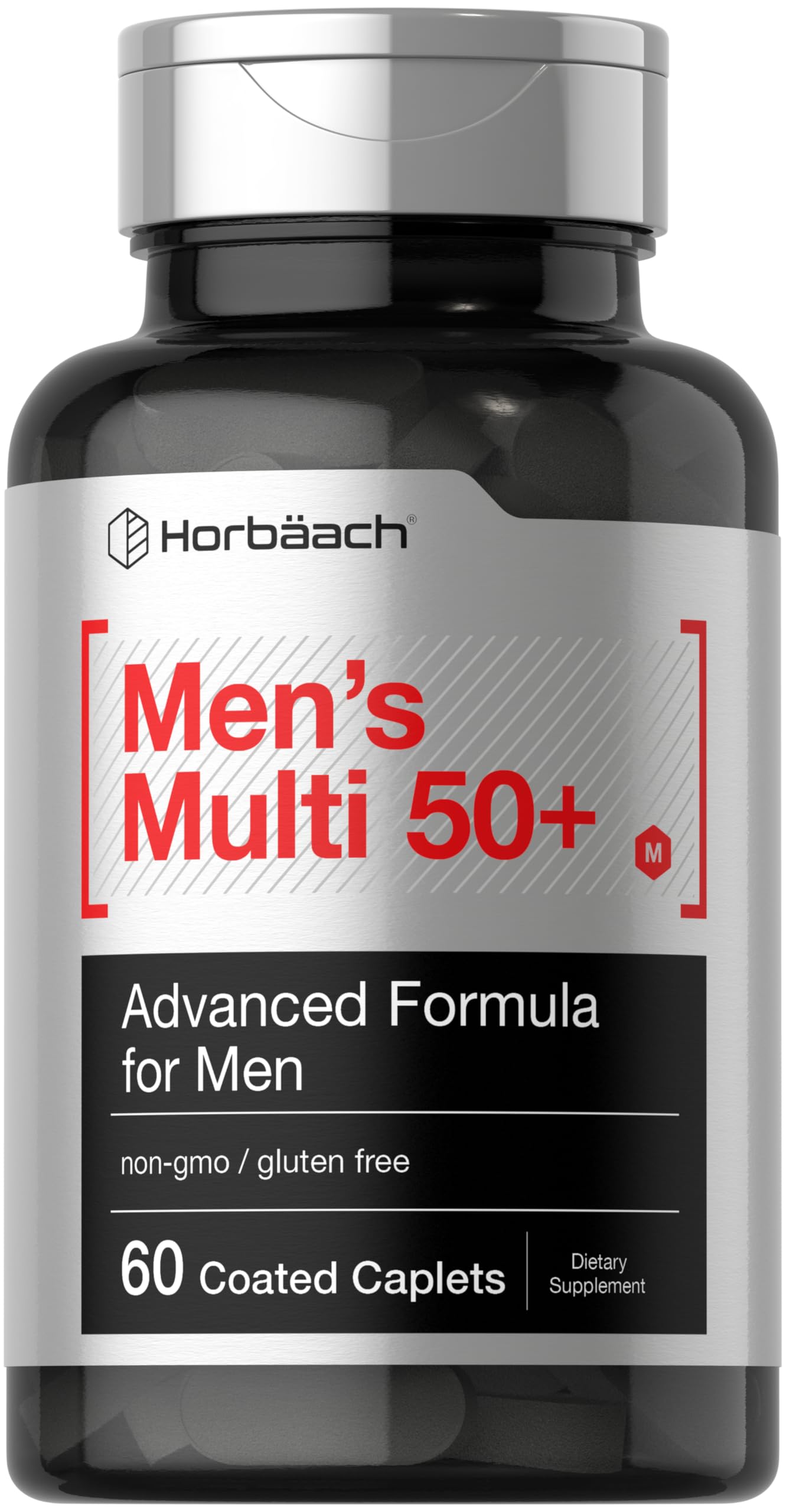 Horbäach Mens Multivitamins 50 Plus | 60 Caplets