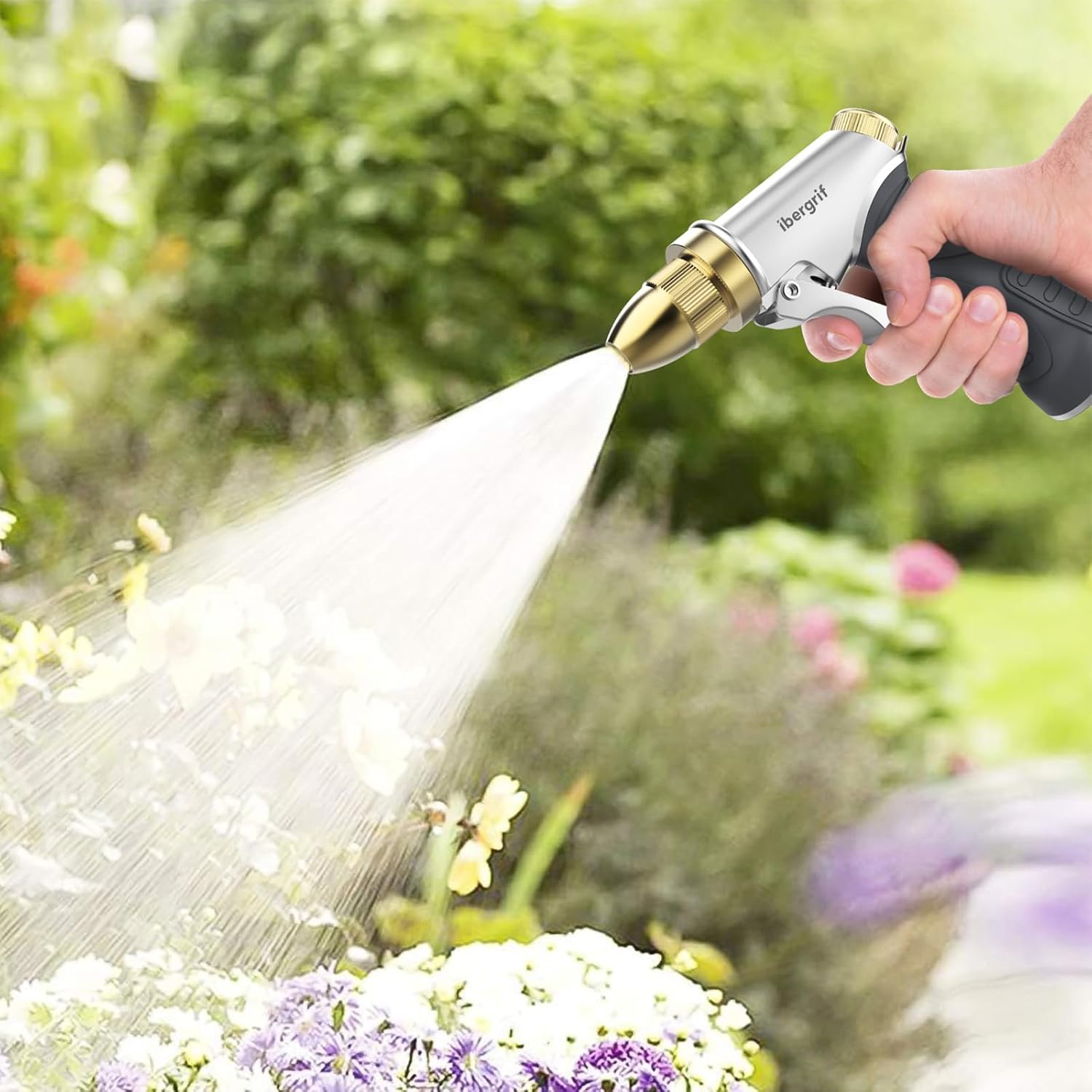 Ibergrif Hose Pipe Spray Gun, High Pressure Hose... 12 Ibergrif Hose Pipe Spray Gun, High Pressure Hose...