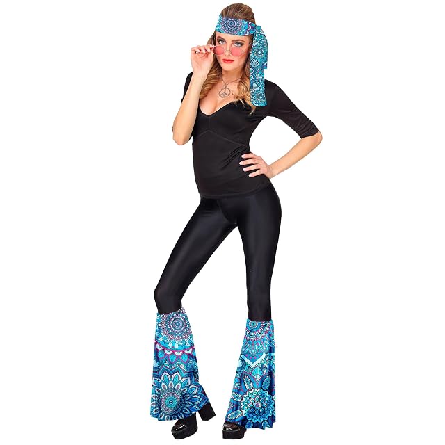 W WIDMANN MILANO Party Fashion - Conjunto hippie de los años 60 y 70