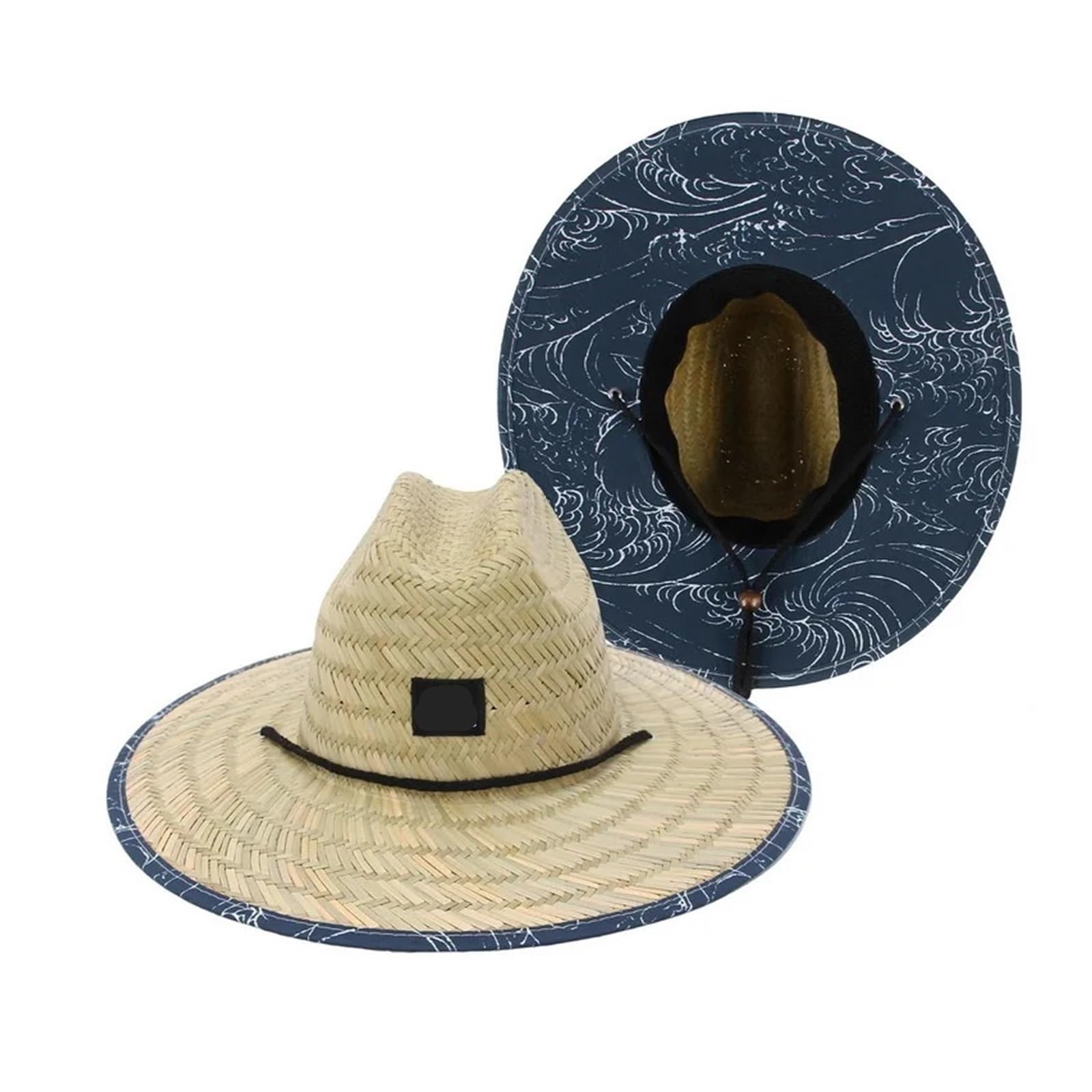 1PC/2 uds sombrero de mujer paja verano playa sol al aire libre señora
