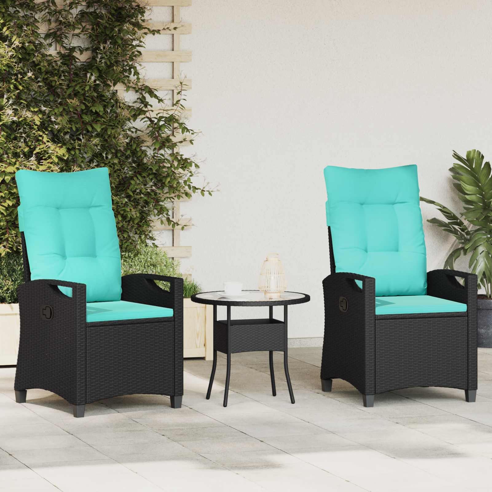 Chaise de jardin inclinable 2 places confortable contre la fatigue
