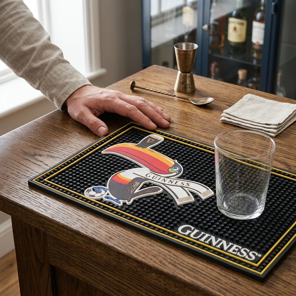 Amazon.com: Guinness Official Merchandise: Bar Mats