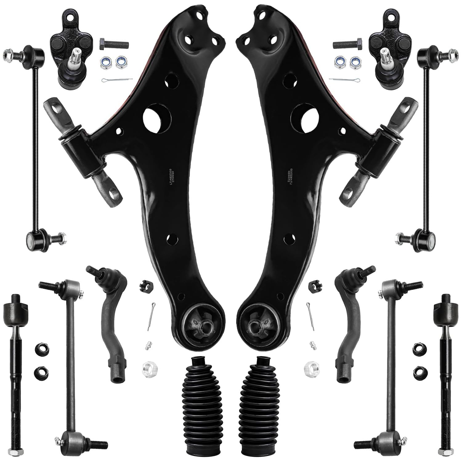 Detroit Axle - AWD Front End Kit for Toyota 2001 2002 2003 Highlander, 2