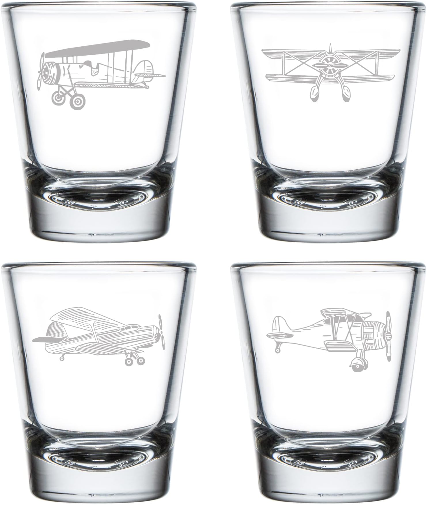 11 Oz Rocks Whiskey Old Fashioned Glass Wrap Around River in the Forest