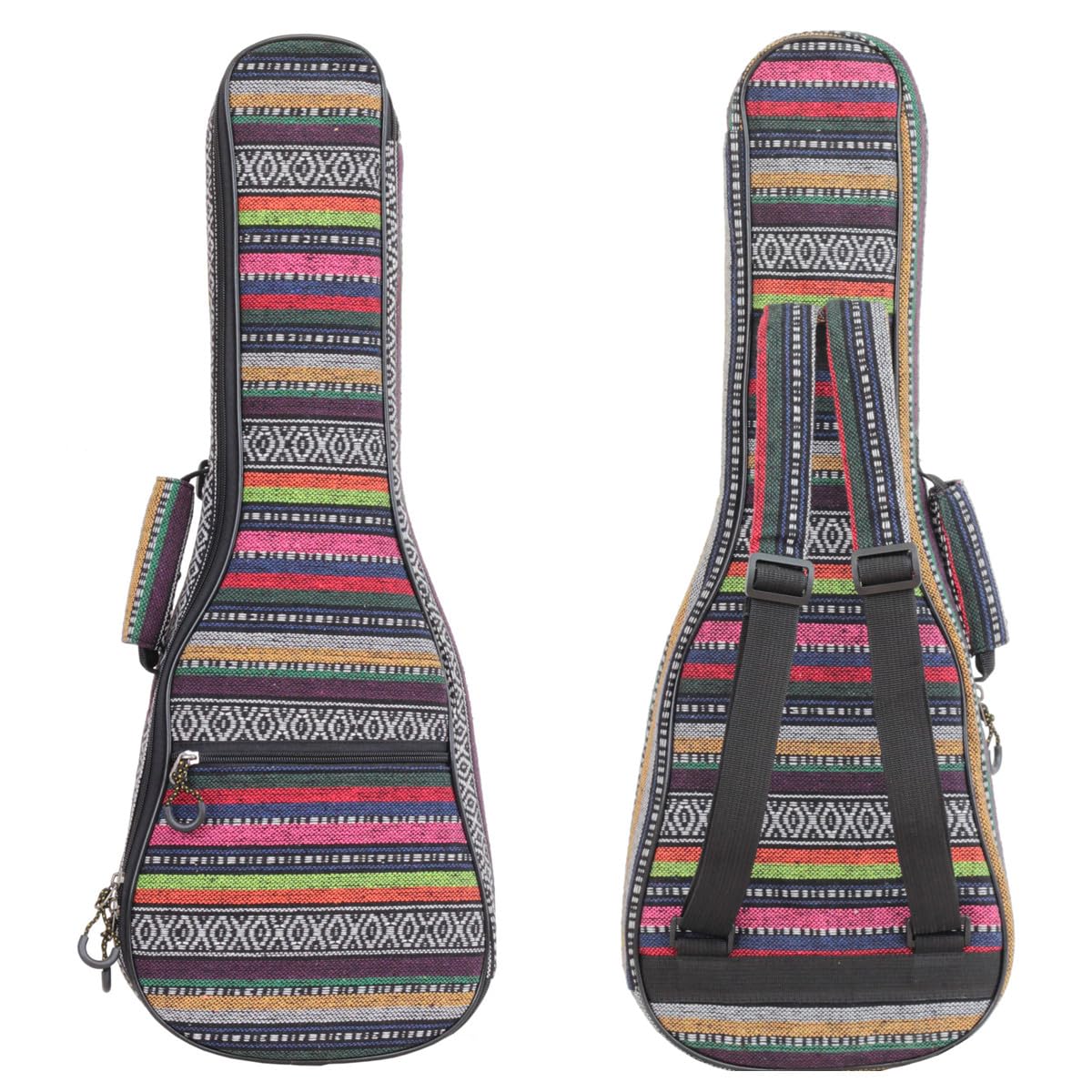 MUINS Ukulele Case,21 Soprano Ukelele Uke Bag soft and Thicker Pad