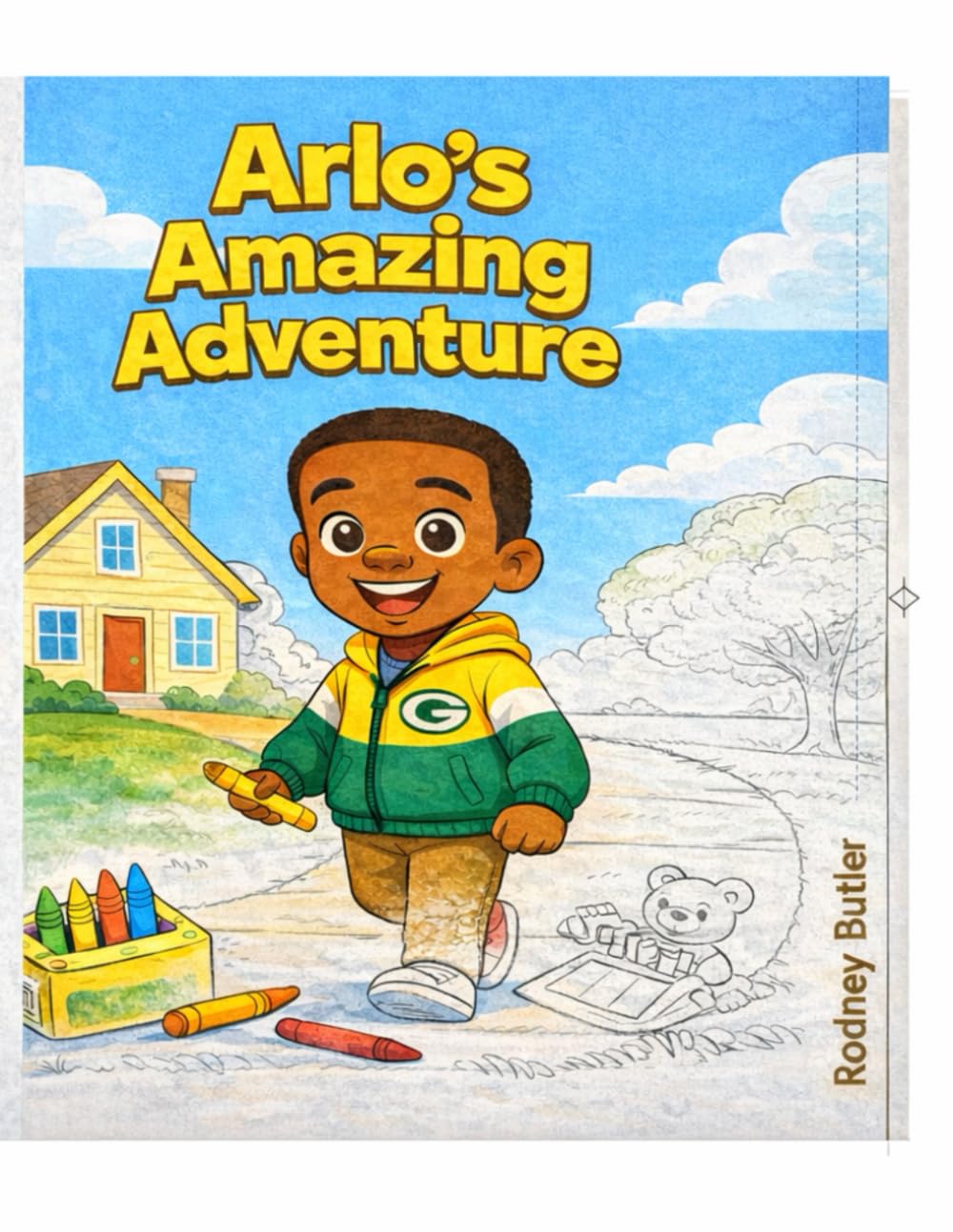 Arlo's Amazing Adventures Coloring Book: book 1