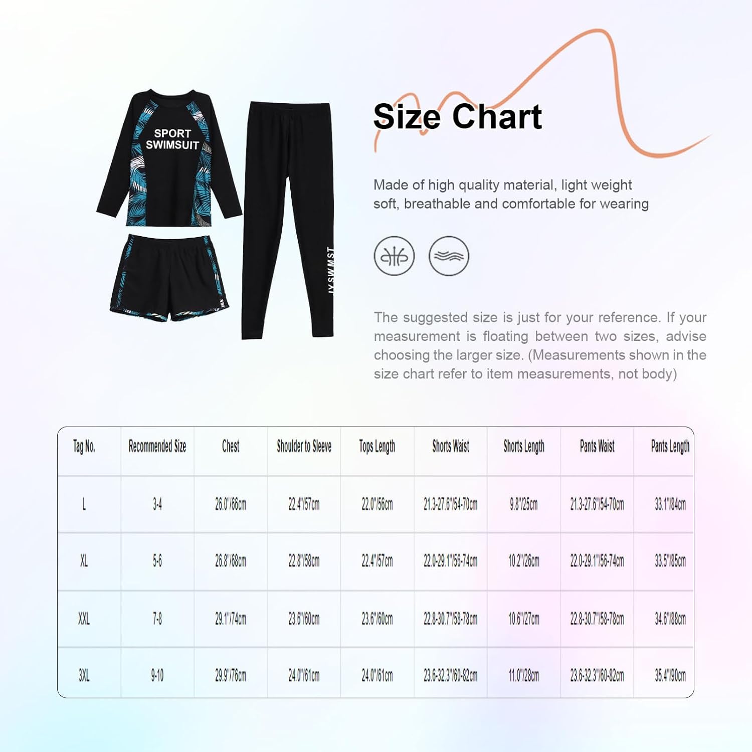 TiaoBug Kids Girls Two Pieces Rash Guard Sets UPF 50+ Padded Swim Shirts with Pants Swimsuits