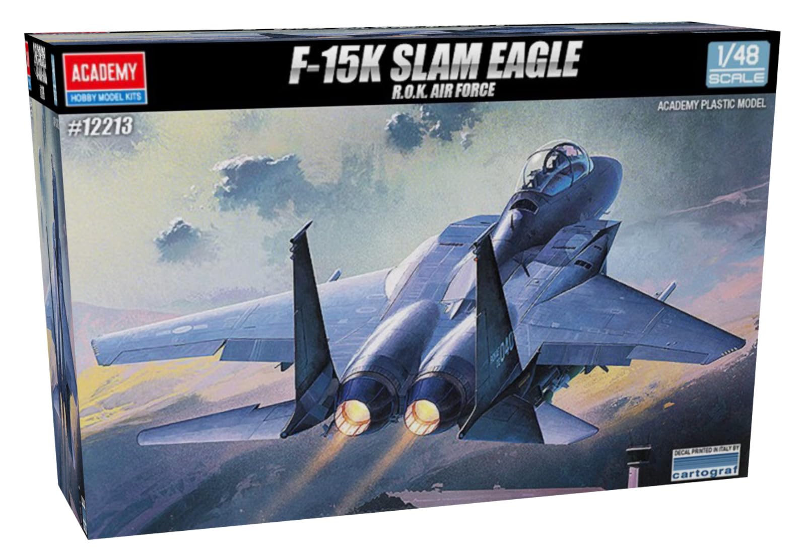 Amazon | アカデミー 1/48 F-15K 韓国空軍 スラムイーグル プラモデル