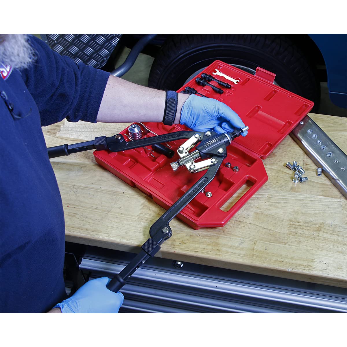 Sealey AK39602 Rivet and Threaded Nut Rivet Kit