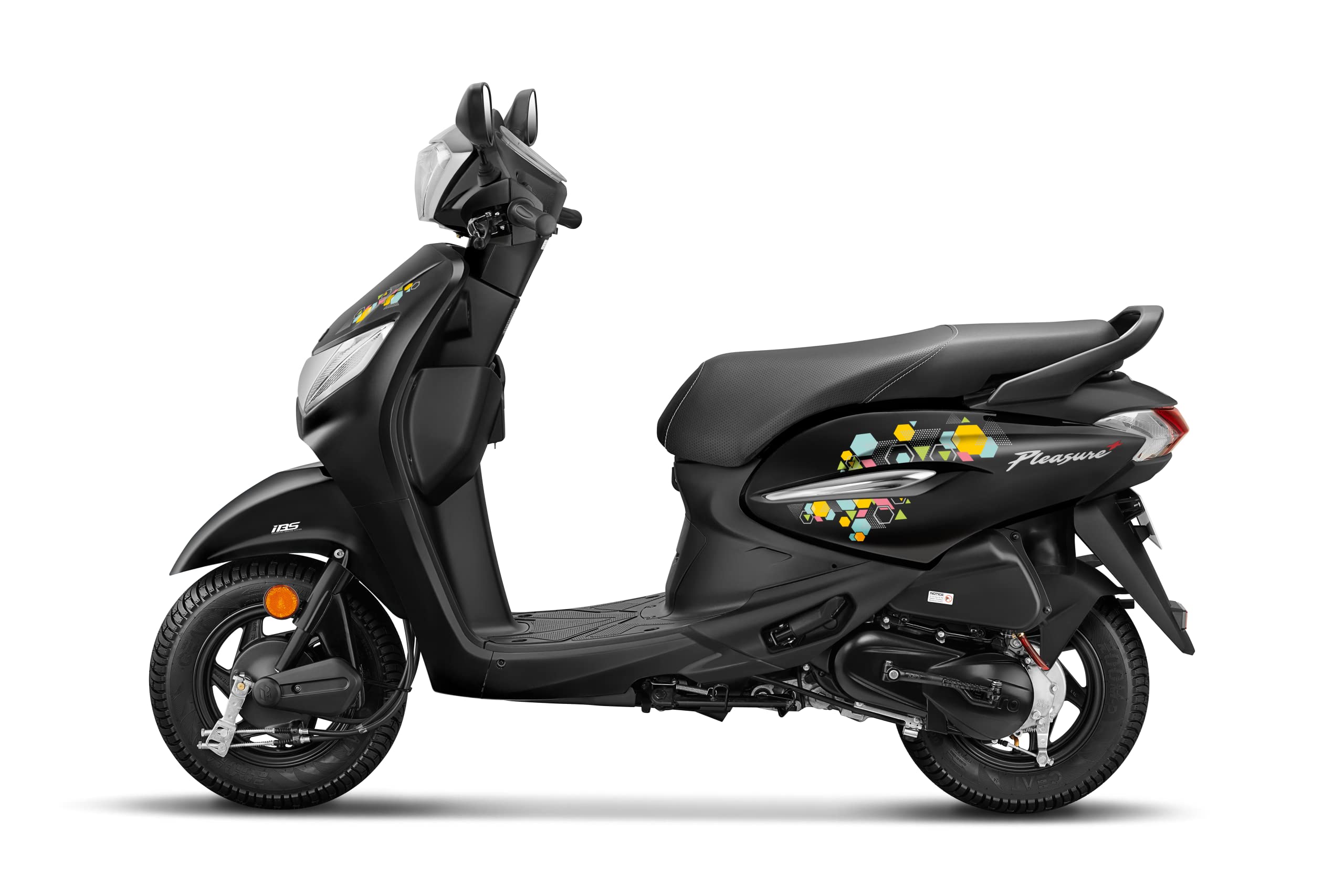 Hero MotoCorp Genuine Magic Bean Yellow Graphic Kit for Pleasure+-image-11