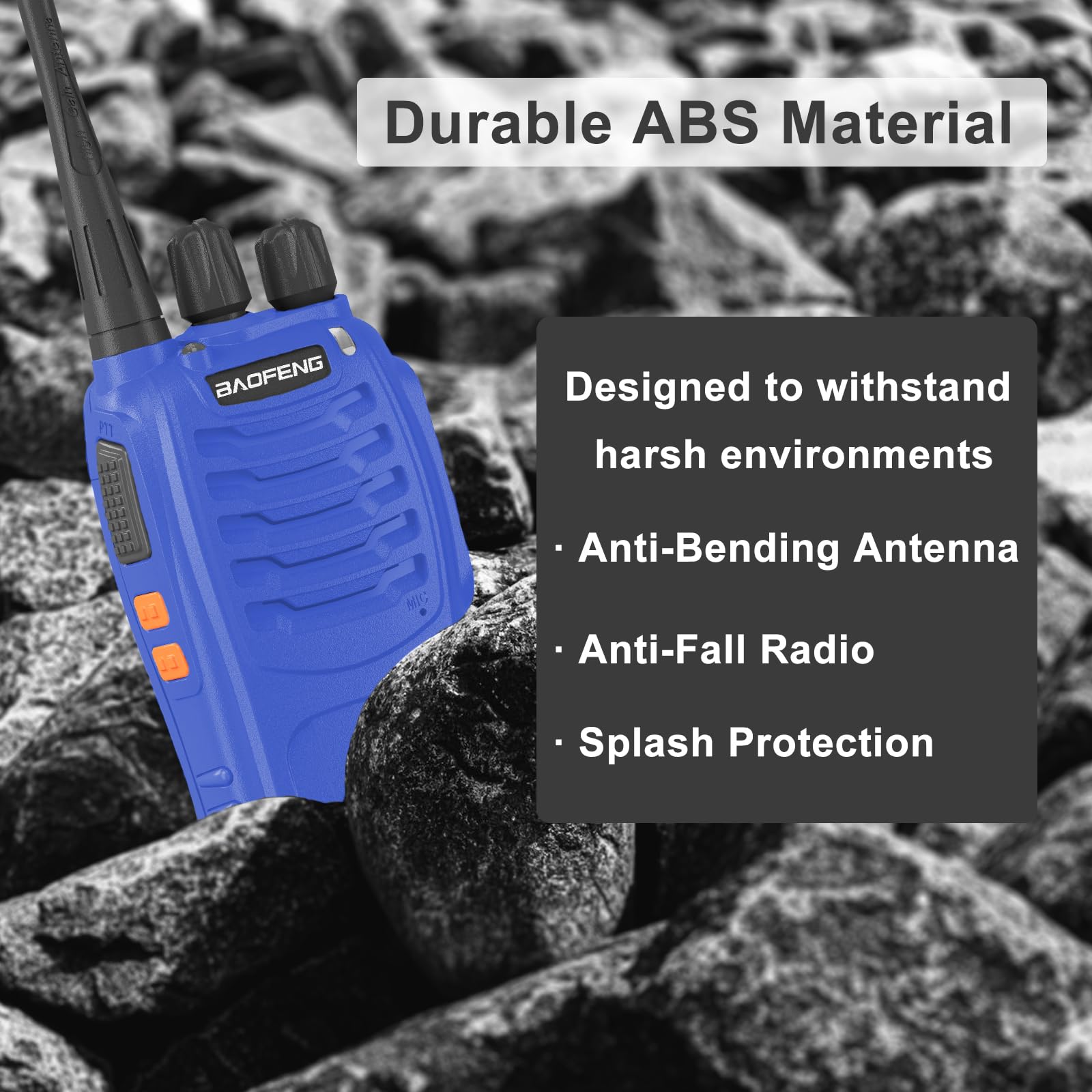 Amazon.com: BAOFENG BF-888S Walkie Talkie Tipo C Carga 16 canales