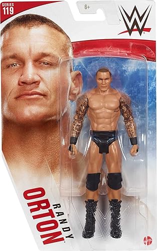Miniatura 5 de WWE Figura de acción de Randy Orton, coleccionable de 6 pulgadas para edades de 6 años en adelante
