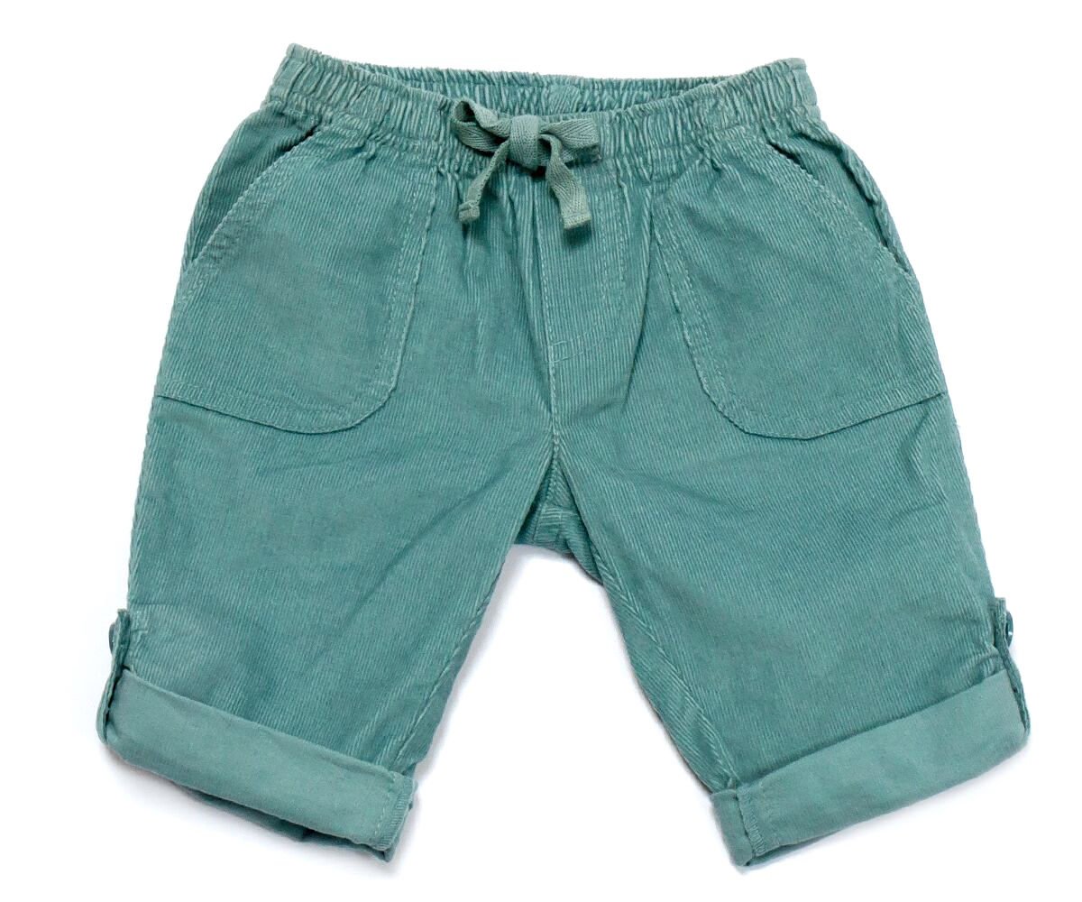 Corduroy Baby Pants Blue