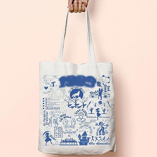 Miniatura 4 de TOBGBE Álbum de regalo para fanáticos del cantante con nombre inspirado en el concierto, bolsas de mano para amantes de la música, mercancía canción