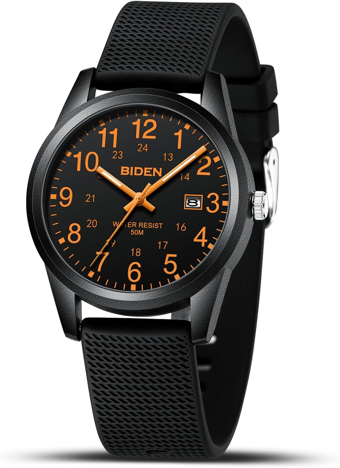 Mens Watches Ladies Watches Analog Quartz Watch for Men Women 30M Waterproof Watch Fashion Casual Men's Wrist Watches with Date Silicone Band Unisex Watch