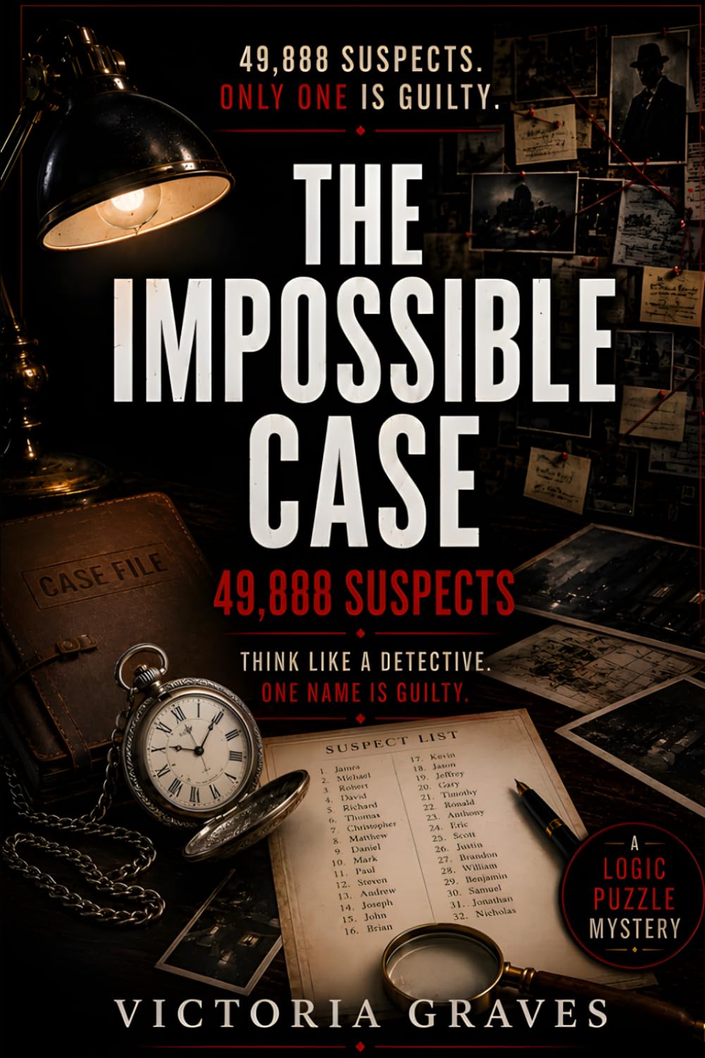 The Impossible Case II: 49,888 Suspects: Think Like a Detective. One Name Is Guilty.
