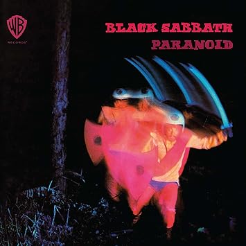 Paranoid by Black Sabbath album cover 1970
