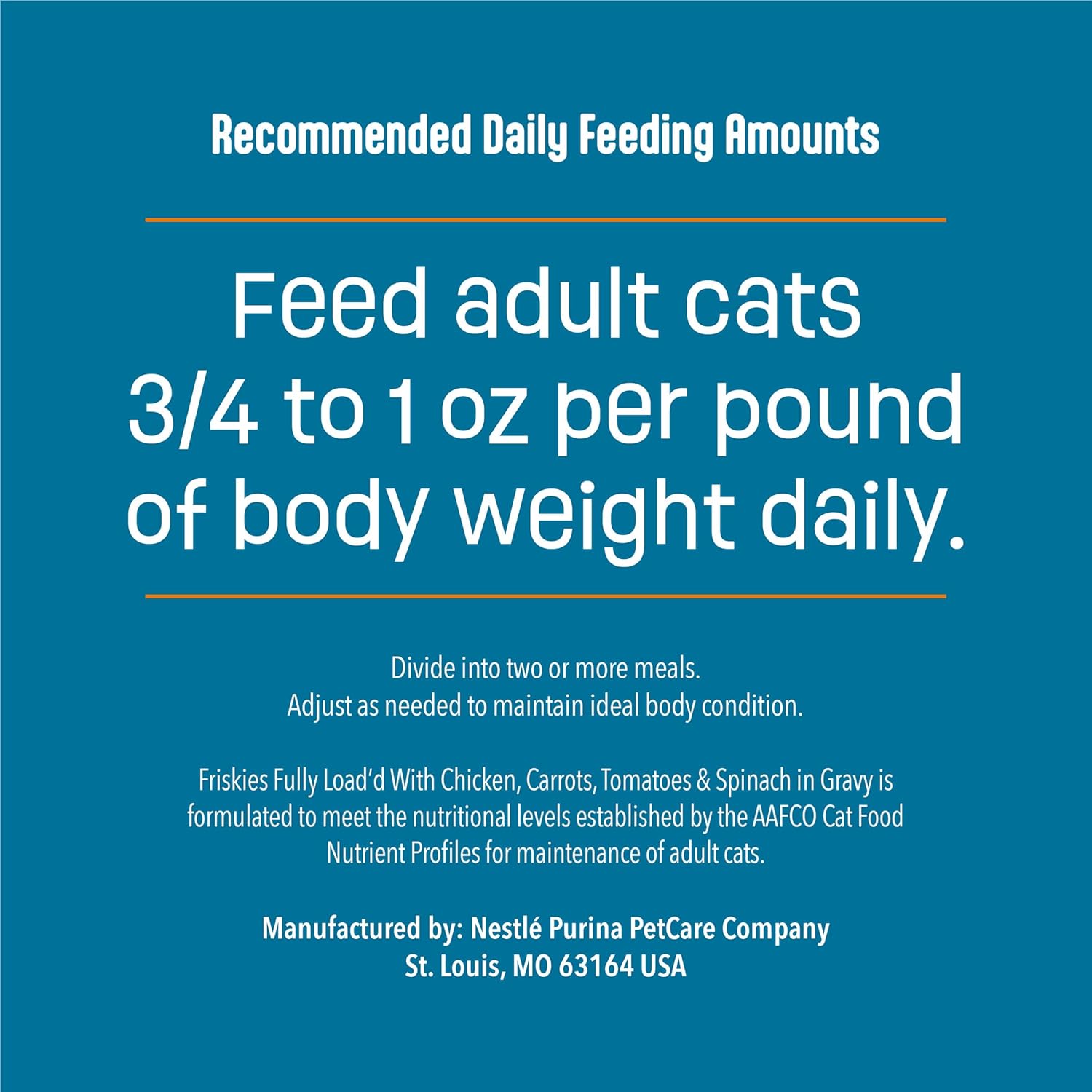 Purina Friskies Fully Load’d Wet Food for Cats with Chicken, Carrots, Tomatoes and Spinach in Gravy - 5.5 Ounce (Pack of 24)