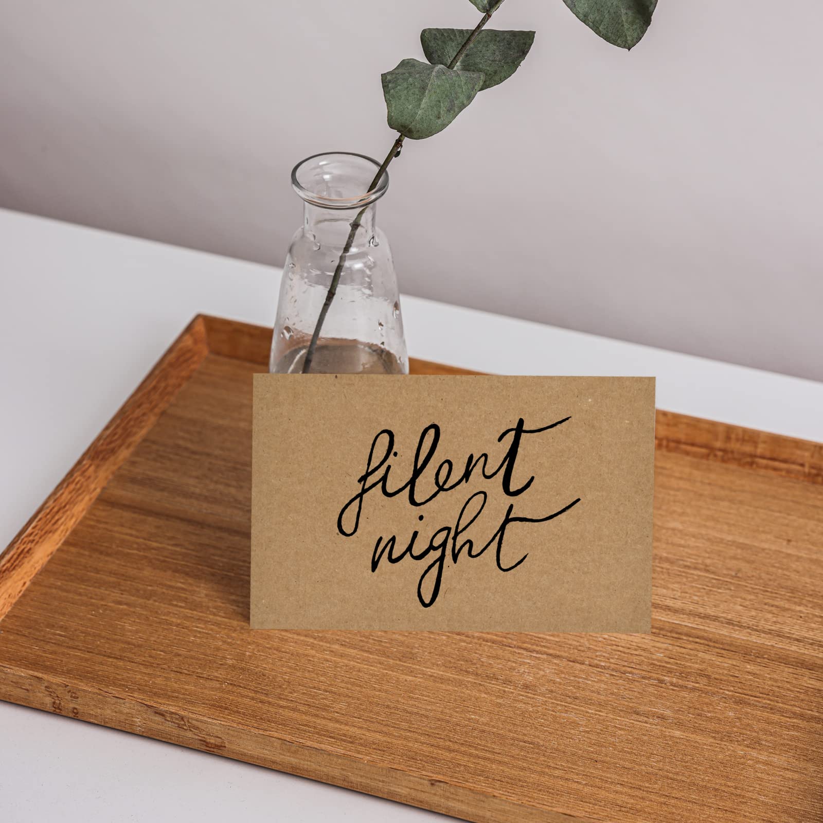 100 Stuks Ansichtkaart Papier Cardstock,14,5 x 9,5 cm A6 Blank Message Paper ,Blanco Berichtenkaart,Kraftkarton voor Wenskaarten,A6 Kraftpapieren Kaarten voor Het Maken Van Wenskaarten,Ansichtkaarten