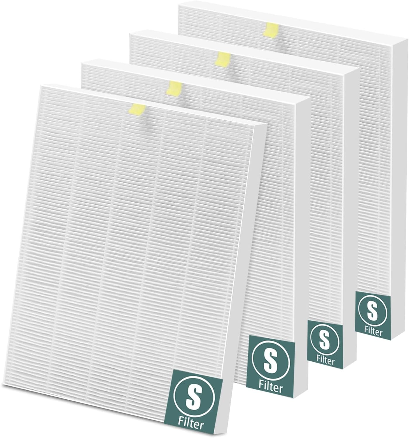 True High Efficiency C535 Replacement 115115 Filter A Compatible with Winix PlasmaWave C535, 5300-2, 6300-2, 5300, 6300, P300, AM90, 9000, 5000, 5000B, C909, 9800, 4 x Filters 4 Filters