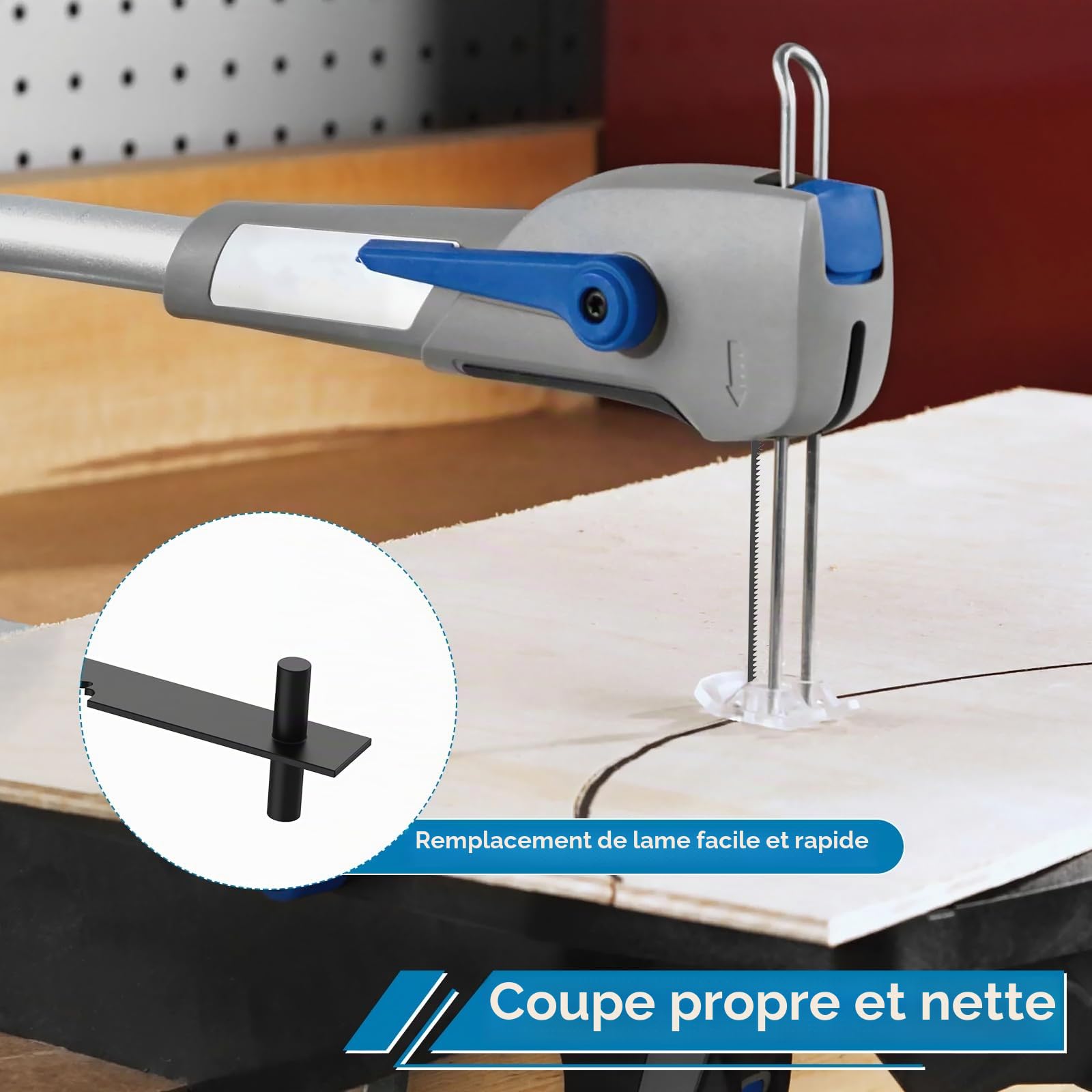 Lot de 54 lames de scie à chantourner - 76,2 mm - 15/18/24 - Lames de scie à chantourner - Outils électriques - Accessoires pour bois, plastique