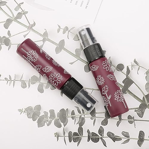 Miniatura 3 de 14 botellas de vidrio vacías de 0.3 fl oz0.36 onzas, botellas pulverizadoras de niebla fina, contenedor de perfume portátil recargable para aceites