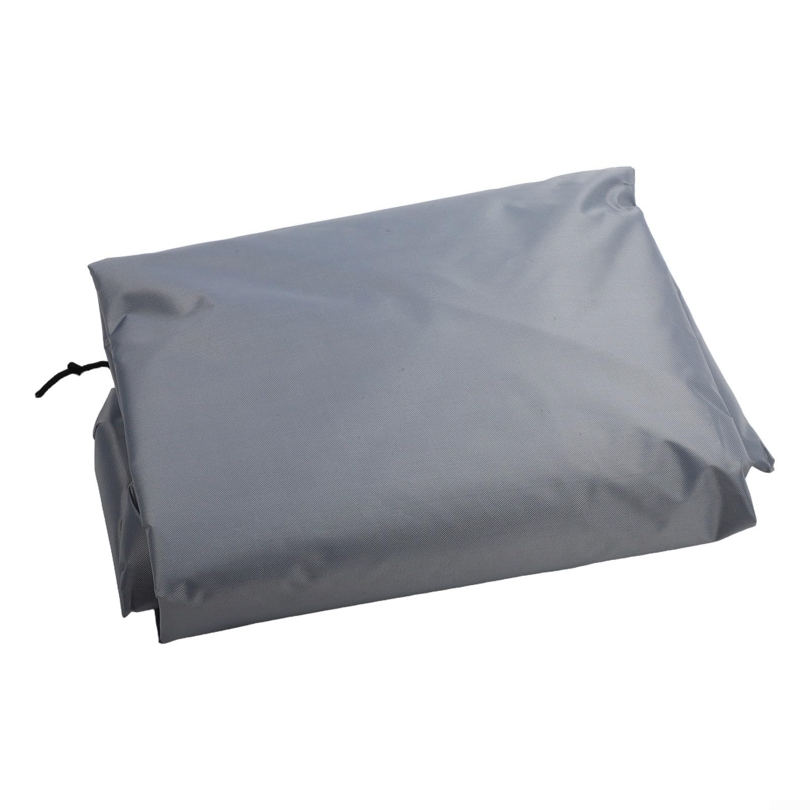 RichVibe Strapazierfähige Outdoor-Kühlschrankabdeckung aus 210D-Oxford-Gewebe mit wasserdichter Beschichtung, elastischer Saumkordel und Schnallenriemen für sicheren Sitz, zwei Front-Reißverschlüsse