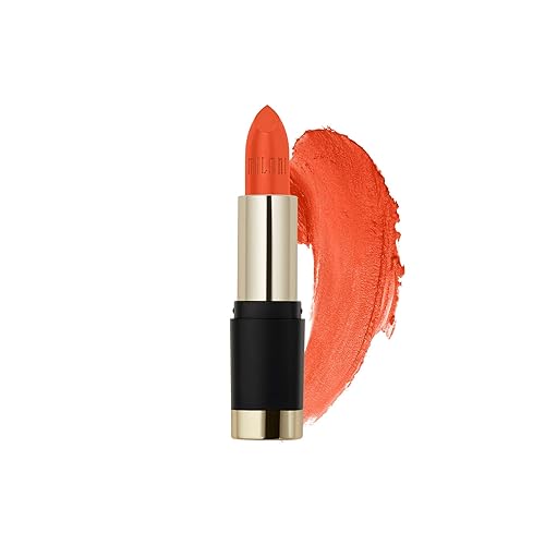 Miniatura 10 de Milani Bold Color Statement Matte Lipstick (0.14 oz), vegano, libre de crueldad animal labial con acabado mate completo.