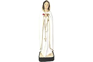 Rosa Mística Virgen Mary Rose Religious Statue (7.5 Inches)