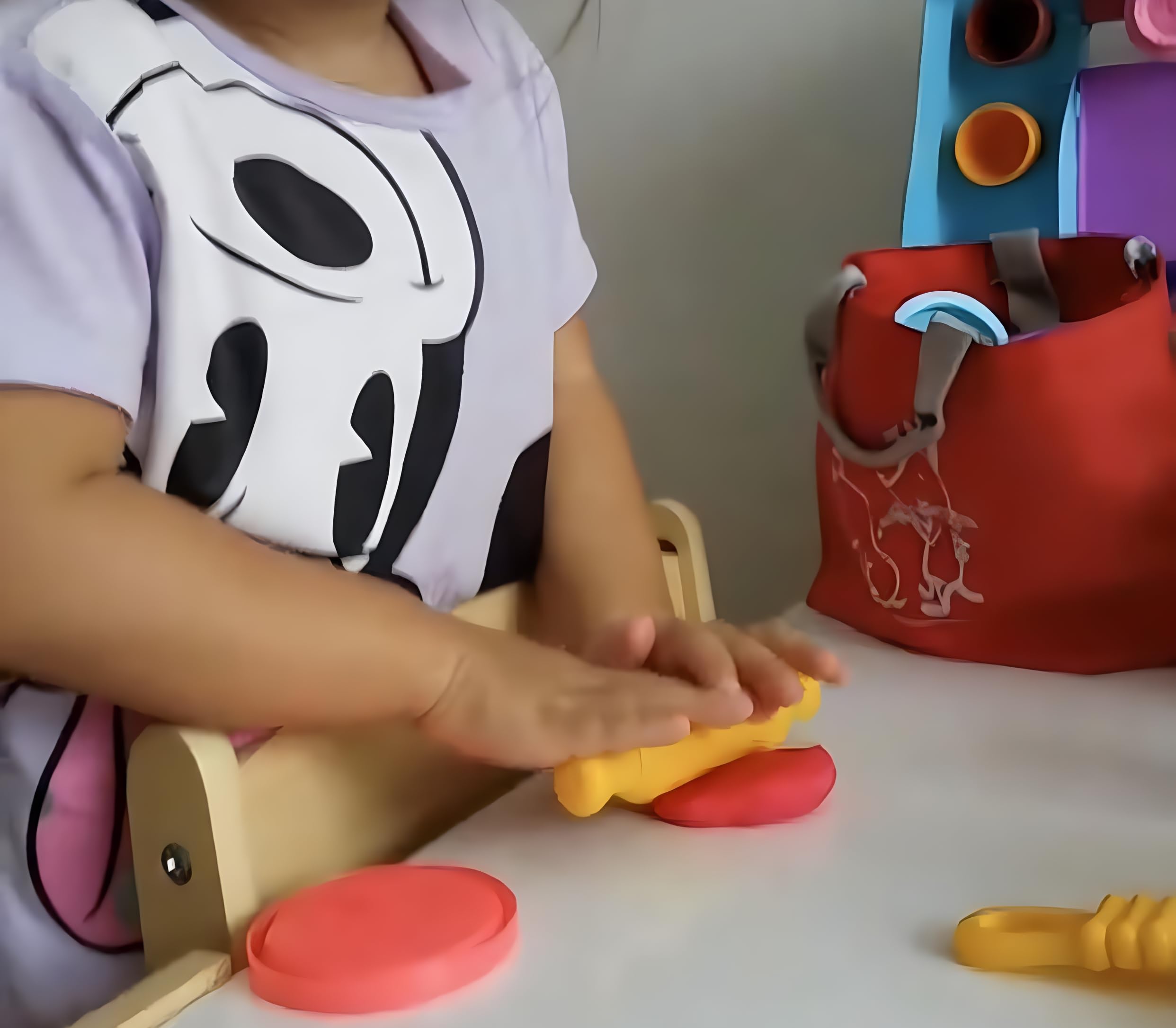 MAGIKON Colorful Dough Tools Kit for Children,6 Pieces, Multi-Functional, Fit for Little Hands - Image 7