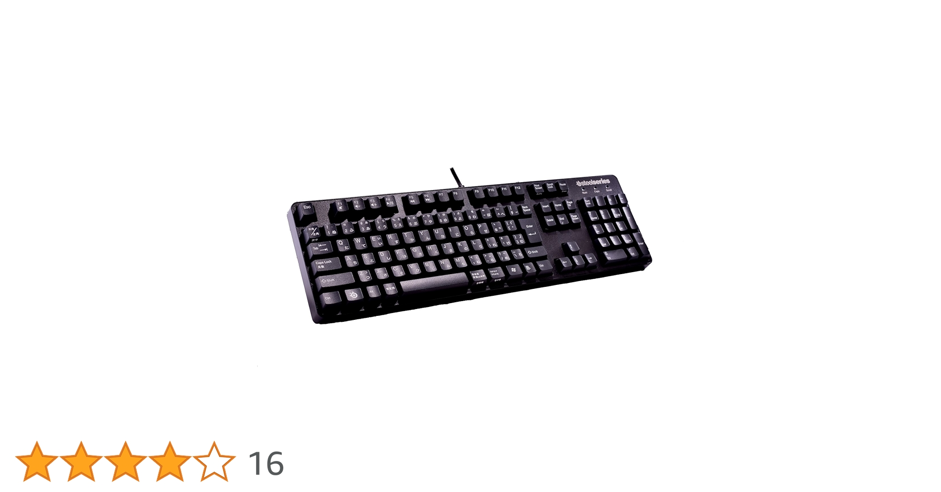 Amazon.co.jp: SteelSeries ゲーミングキーボード 日本語版 6Gv2