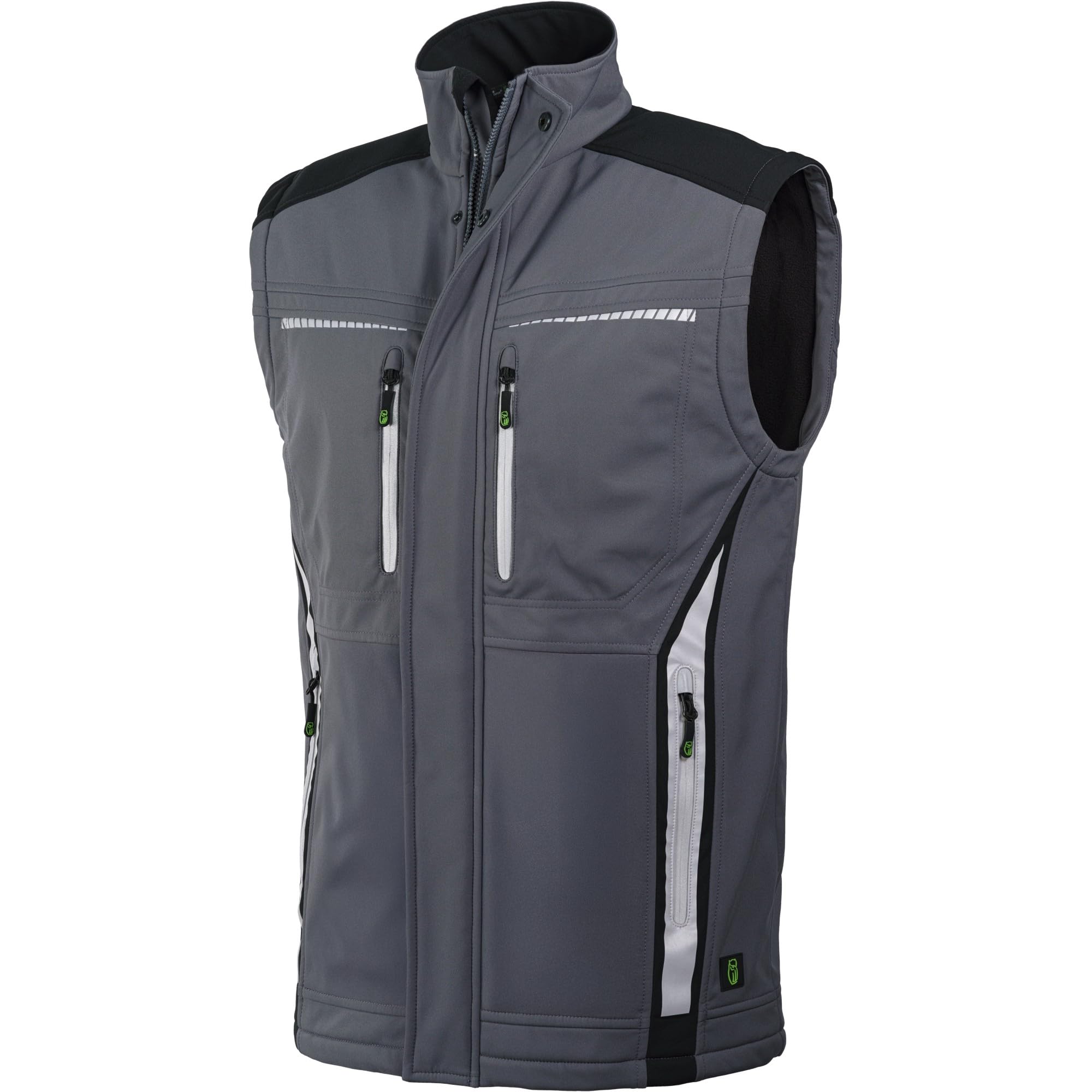 Leibwächter Flex-Line Softshell Bodywarmer Arbeitsweste Herren, Funktionsweste für Handwerk & Industrie, Weste mit wärmender Isolierung, wetterfeste Arbeitsbekleidung