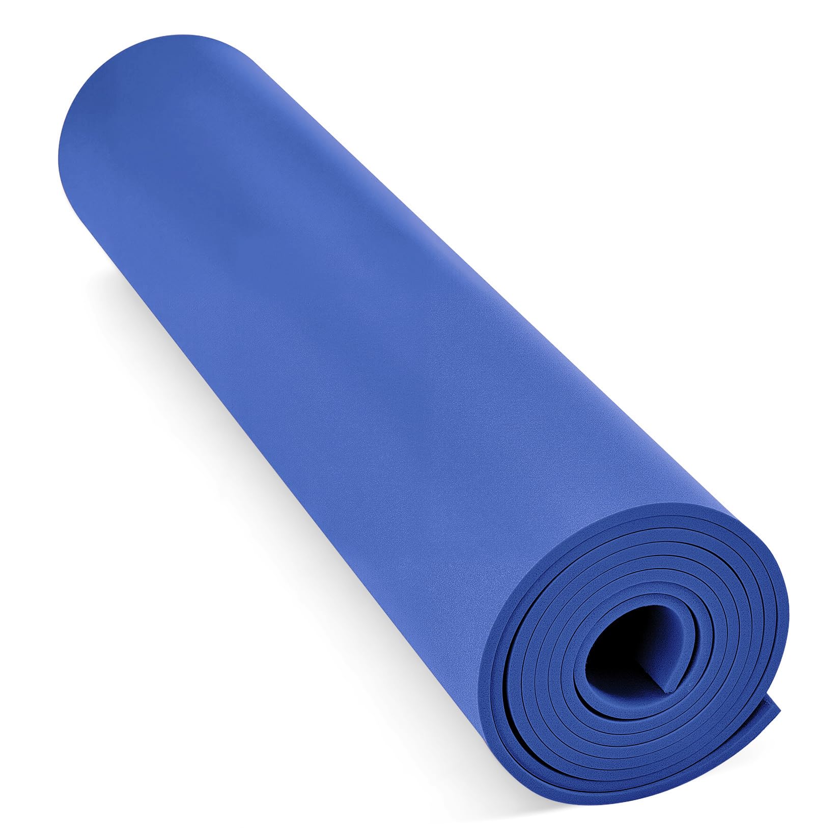 Do²ping Blue EVA Foam Sheets, 3mm Craft Foam Sheets, 49''x13.5'' with High Density 86kg/m3 for Cosplay Costume DIY Project (3mm Blue)