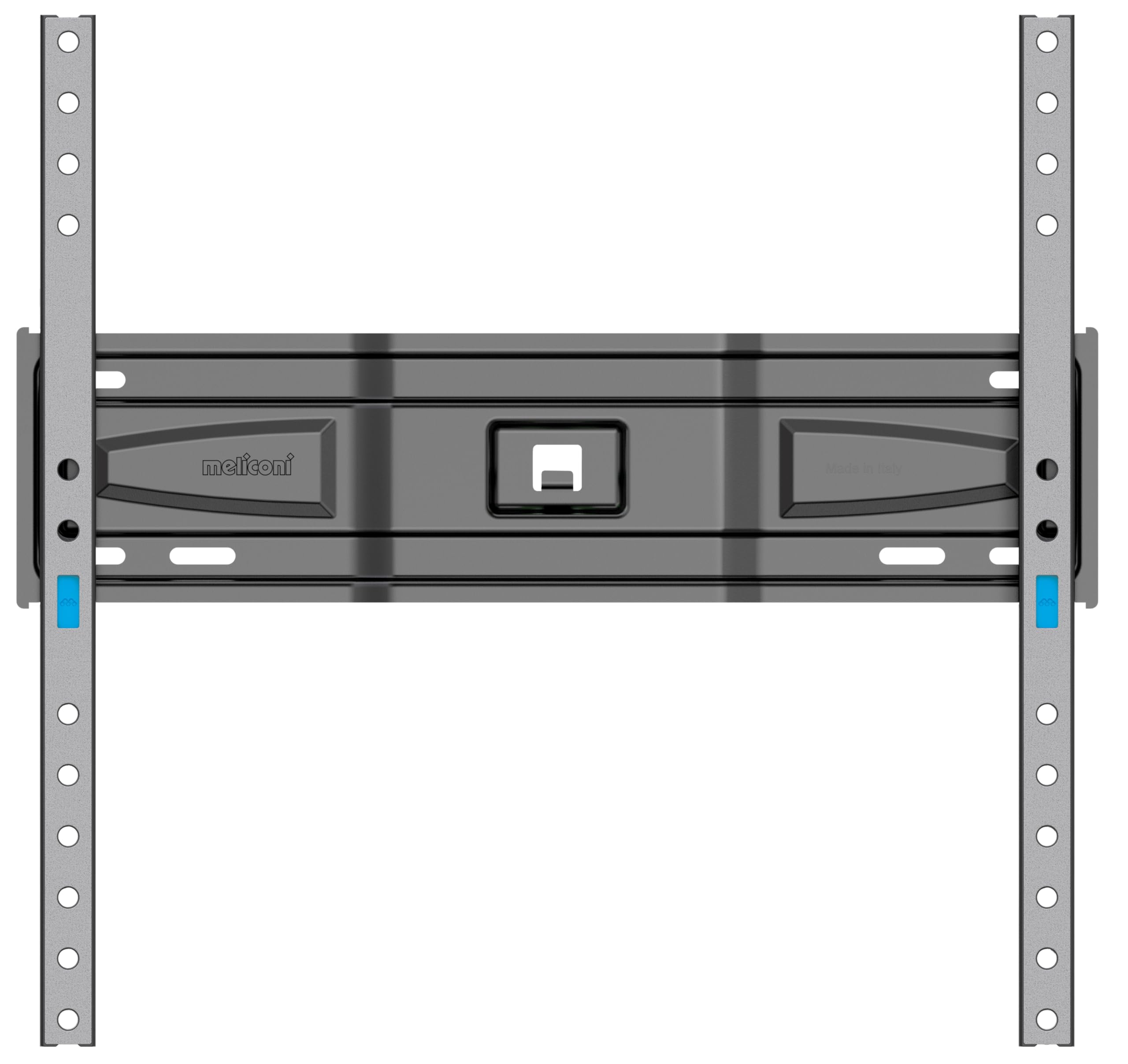 Meliconi SpaceSystem FLAT 400 SLIM – Staffa TV da Parete Ultra Sottile, per TV 40”-82”, VESA 200x200/300x300/400x400, Portata 50kg, Adatta anche a Cartongesso, Prodotto in Italia