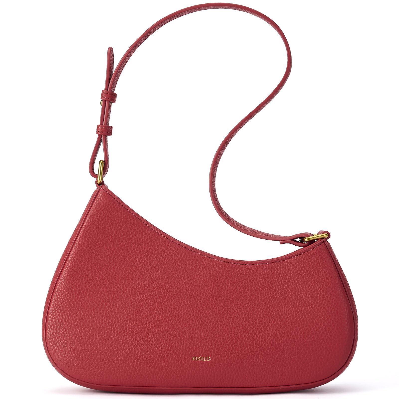 Petit Sac à Main élégant en Forme de Demi-lune Pour Femme, Sac à Main de Sortie, Sac à Bandoulière Réglable