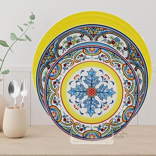 Miniatura 5 de OnFireGuy Soporte de exhibición de vajilla de 3 niveles para platos de utensilios de cocina Platos China Display Rack Place Setting Holder