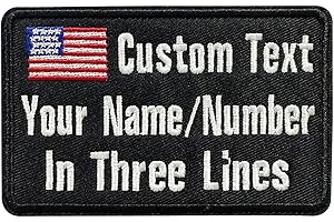 Personalized Name Patches for Backpacks