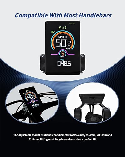 Miniatura 7 de Pantalla Ebike M5C-2 (BLE)