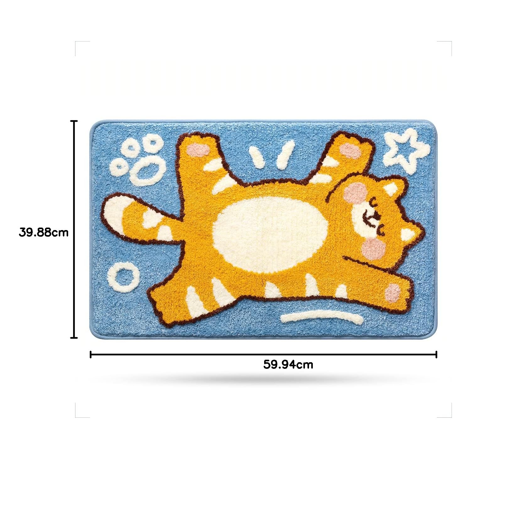 Tappetino Da Bagno Antiscivolo Tappetino Da Bagno Assorbente In Peluche Tappetino Da Bagno In Microfibra Beige 40x60cm 77114334